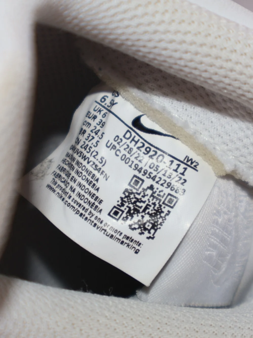 Nike Air Force 1 Low (GS) - Picture 8 of 8